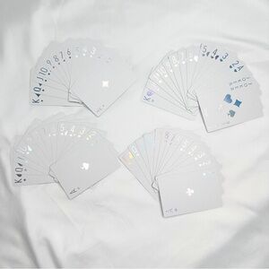 ❤️ Dior Joy Limited Edition Playing Cards Holographic Luxury Hearts New Pick 1